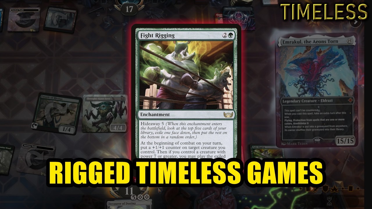 Officially Rigging Timeless Games | Timeless BO3 | MTG Arena