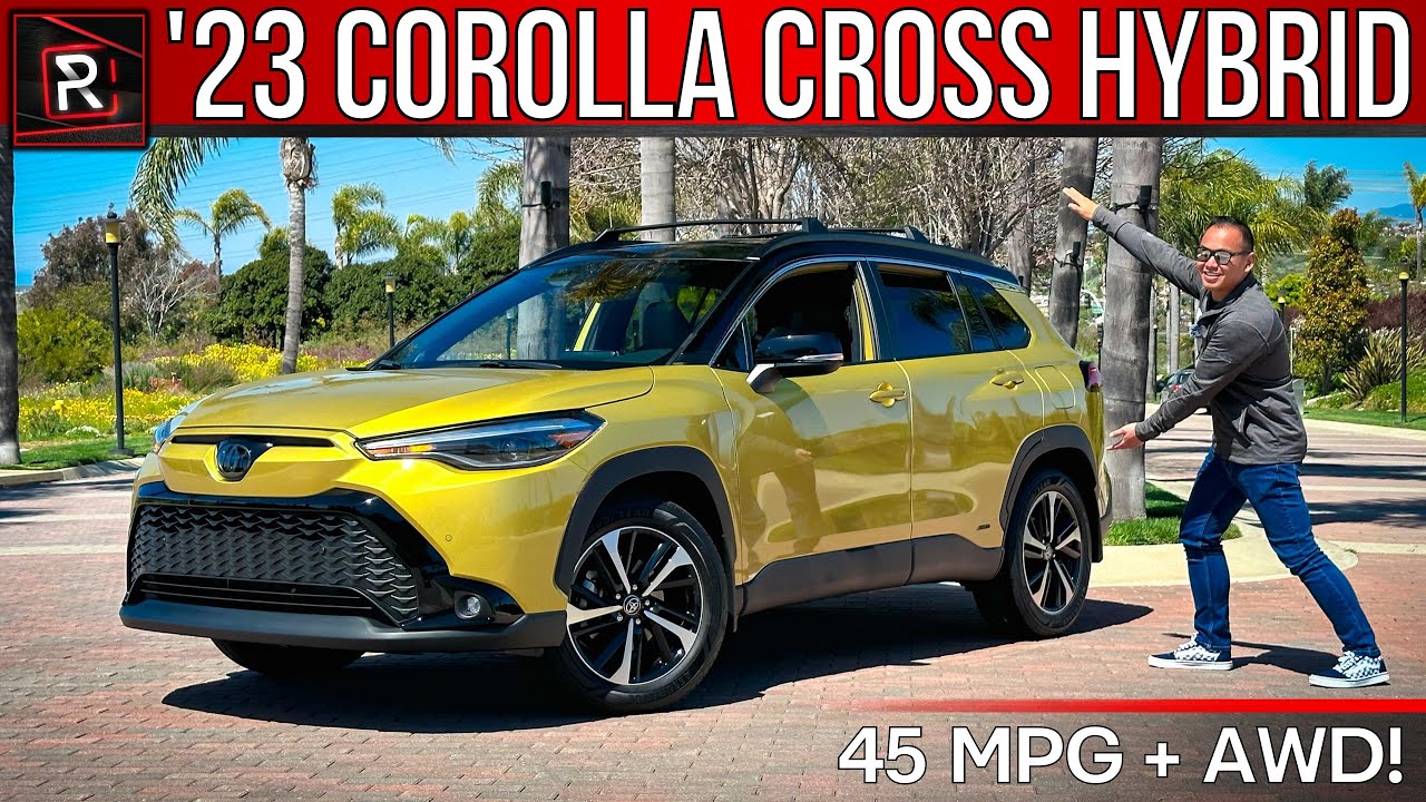 The 2023 Toyota Corolla Cross Hybrid Is An Electrified AWD Shrunken RAV4
