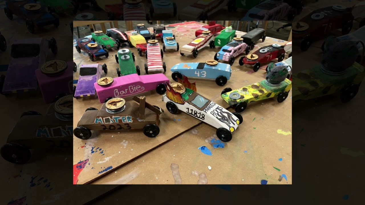 11/18/23 Paradise Ridge Elementary 6th Grade at the PR&PD Pinewood Derby!