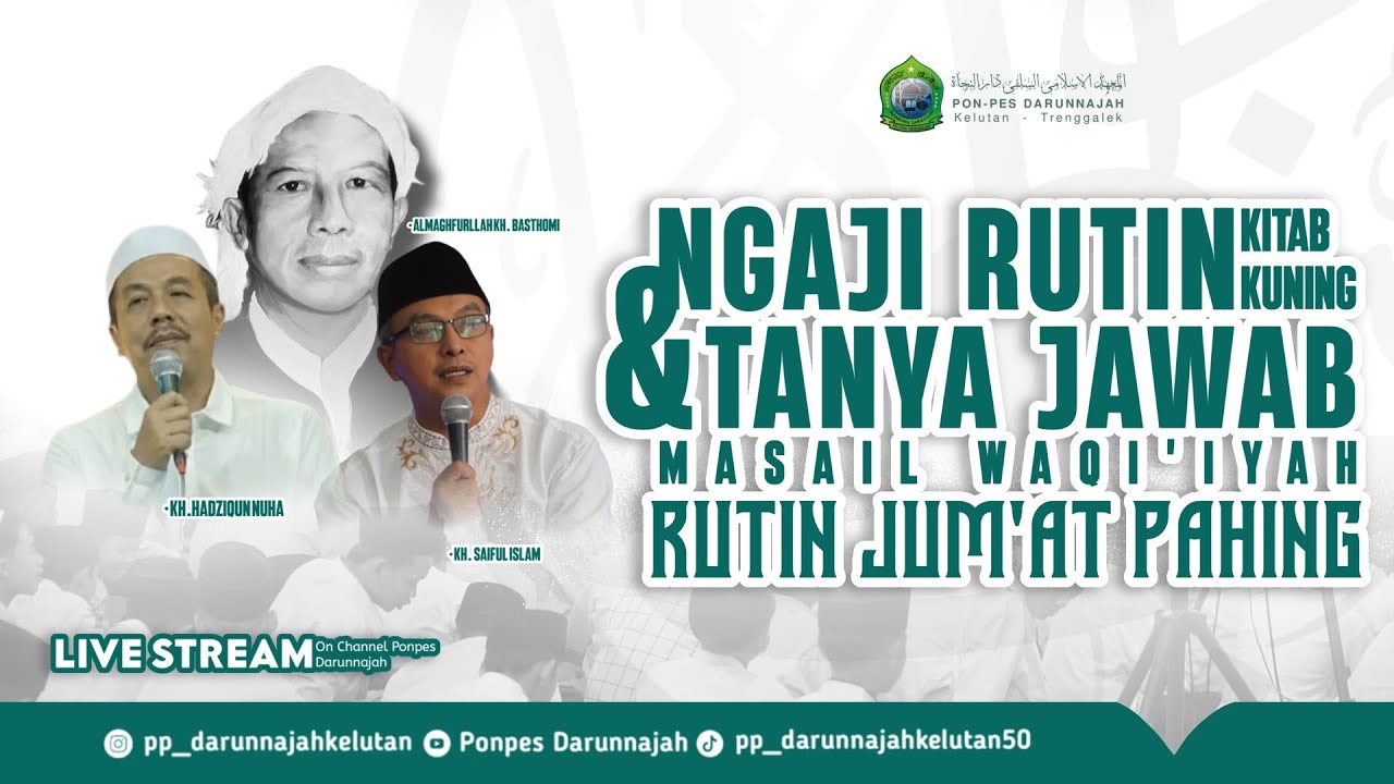 Ngaji Rutinan Jum'at Pahing Bersama Alumni Ponpes Darunnajah