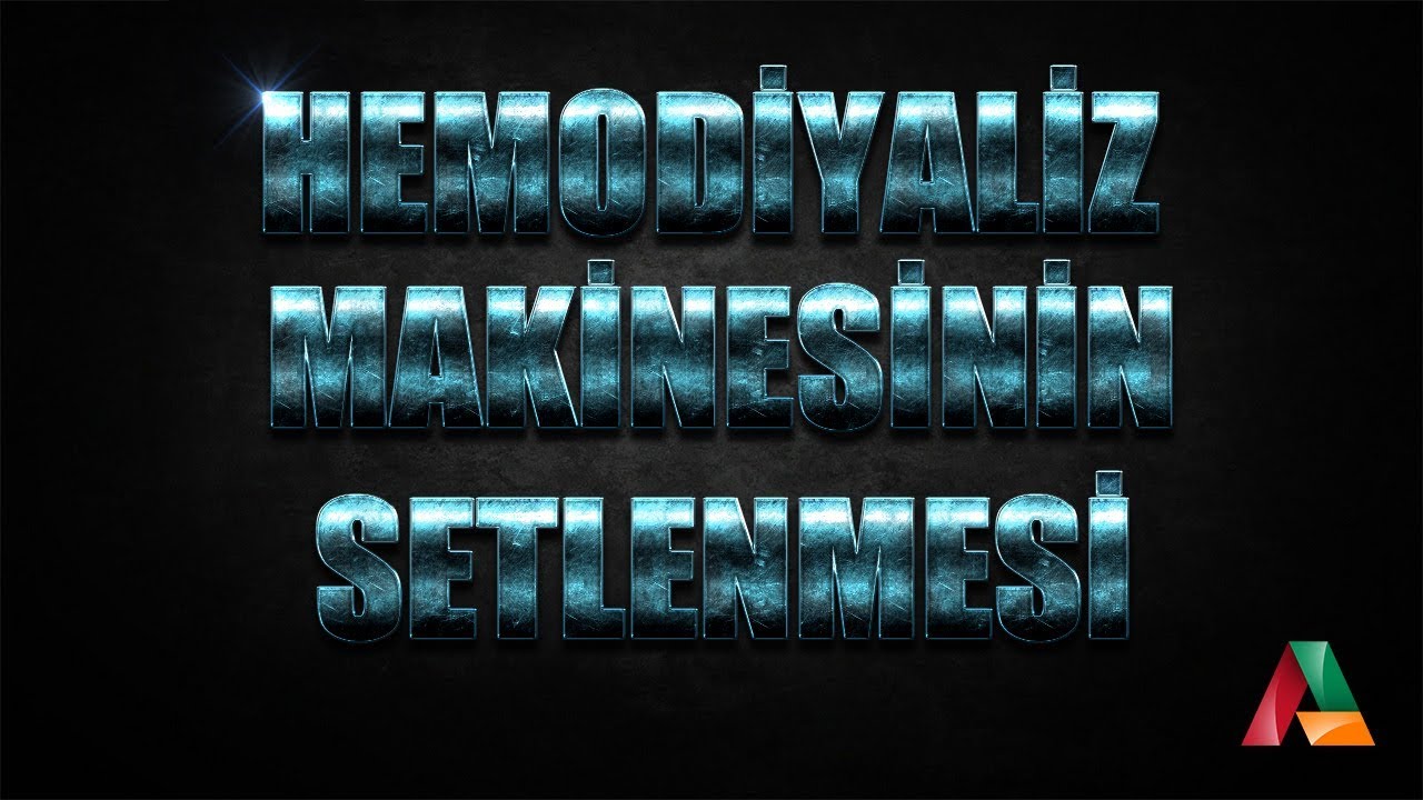 Hemodiyaliz Makinesinin Setlenmesi