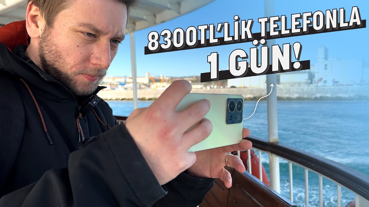 8300 TL'lik telefonla bir gün! (Vivo Y35)