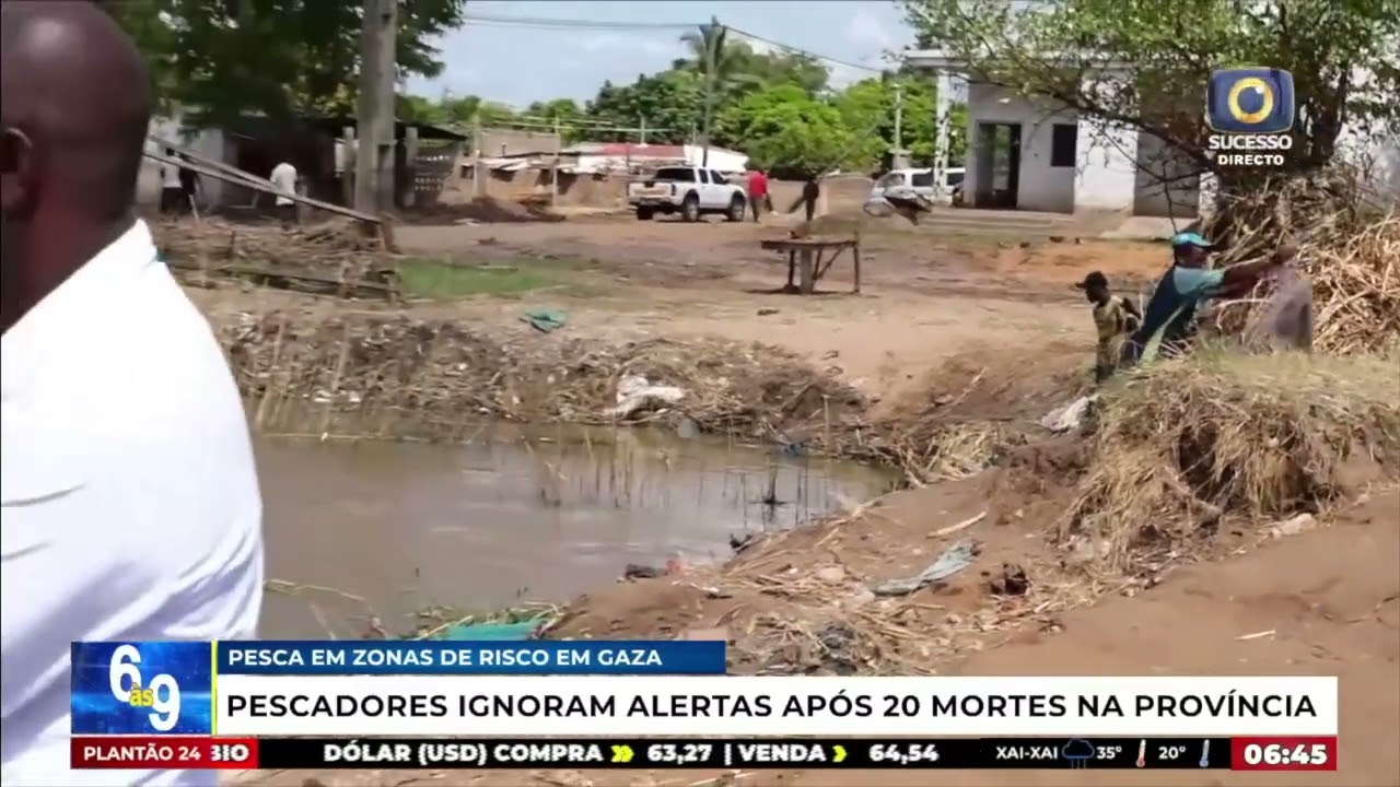 PESCADORES PERDEM A VIDA NAS CHEIAS EM XAI-XAI