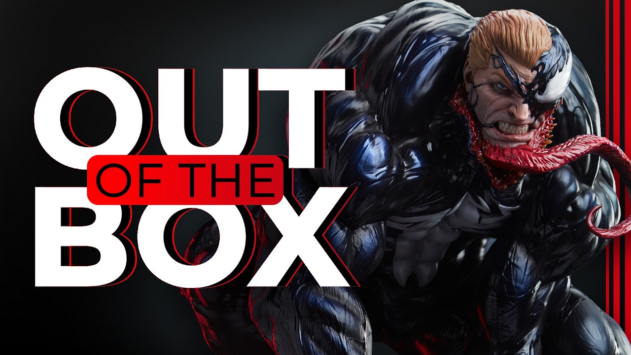 Распаковка фигурки Венома в формате Premium Format | Sideshow Out of Box