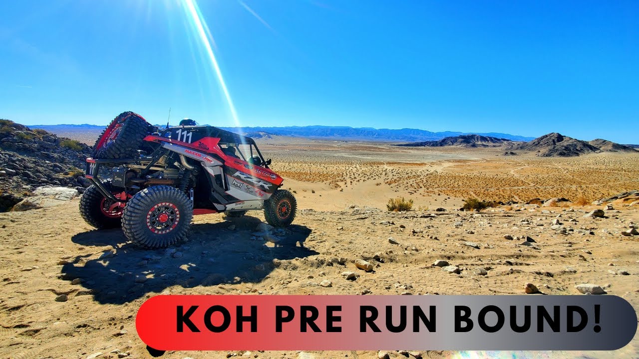 King of the Hammers pre run day one. (Polaris RZR, pro xp, ultra4)