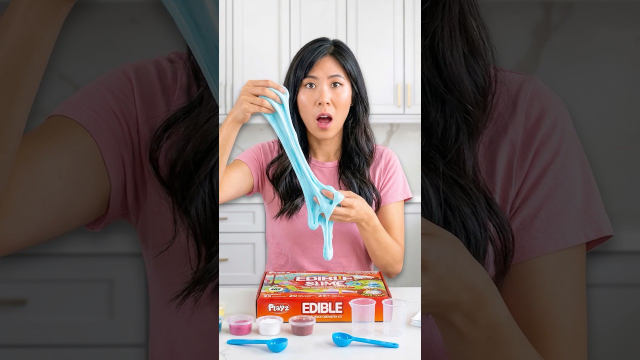 Testing an Edible Slime Candy Kit from Amazon!