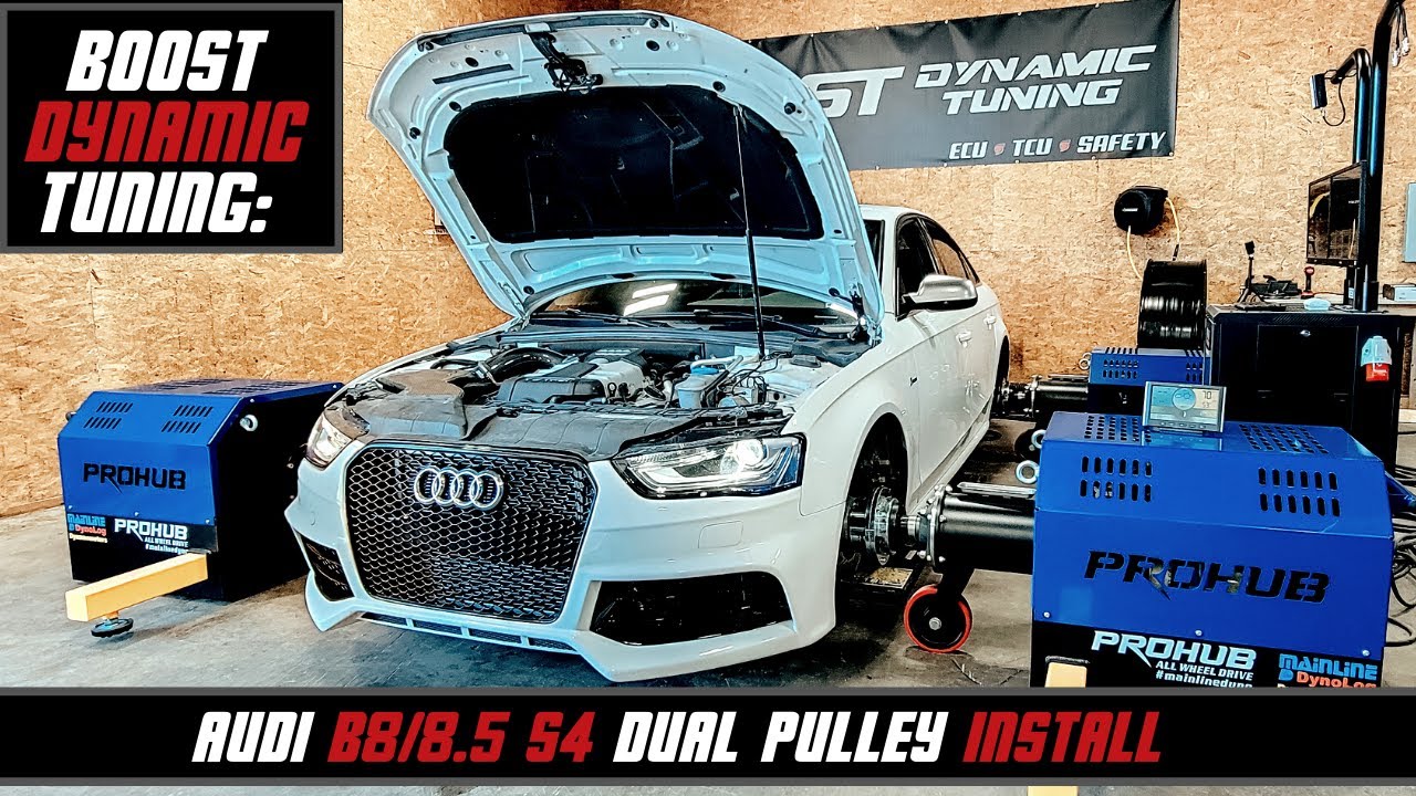 How To Install a CTS Dual Pulley - Audi B8/B8.5 S4