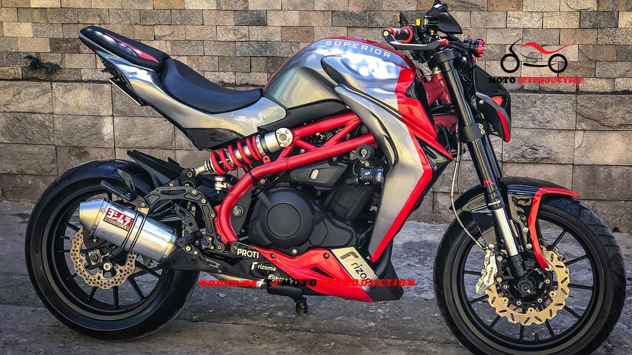 NEW BENELLI 302S STREETFIGHTER | New Benelli 302S Custom by LeeATmoto | Benelli Nake Bike 300cc