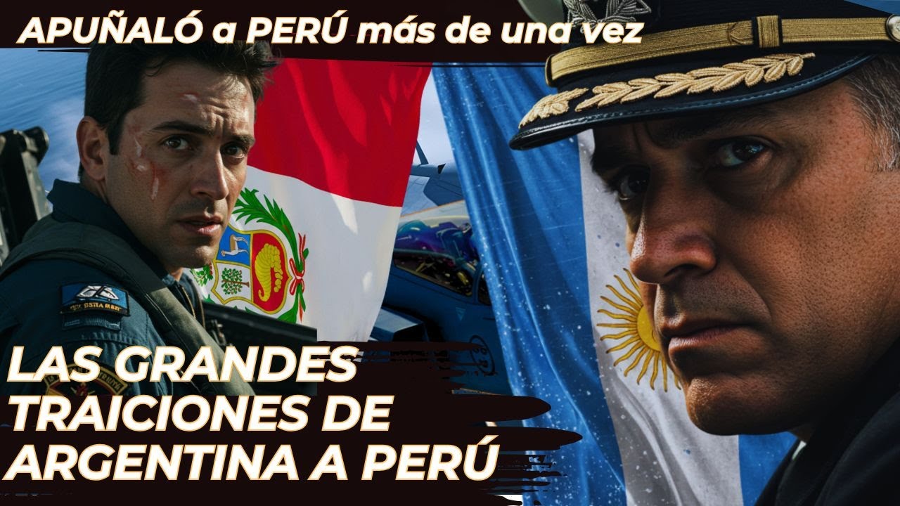 Las veces que Argentina fue ENEMIGO y TRAICIONÓ AL PERÚ. TODA LA VERDAD.