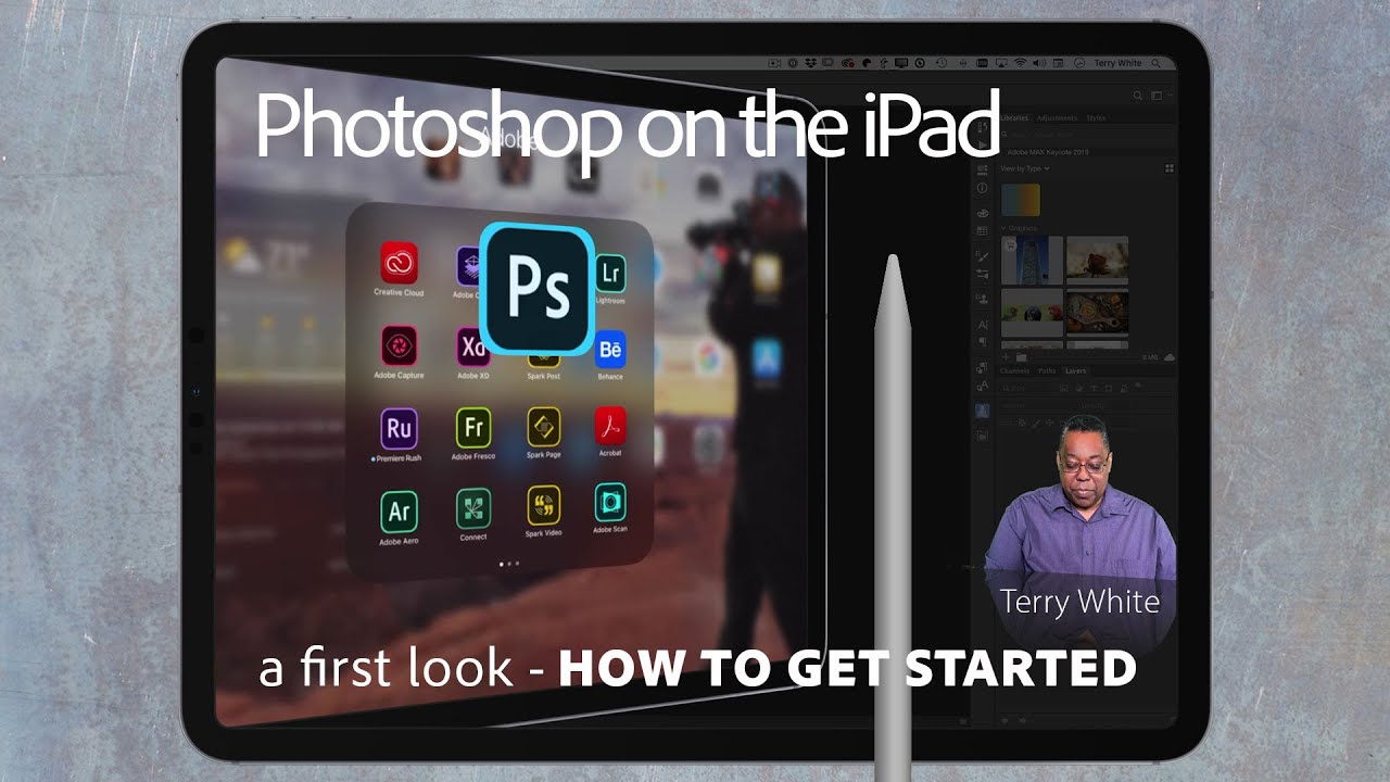 Photoshop on the iPad - A first look and How to Get Started
