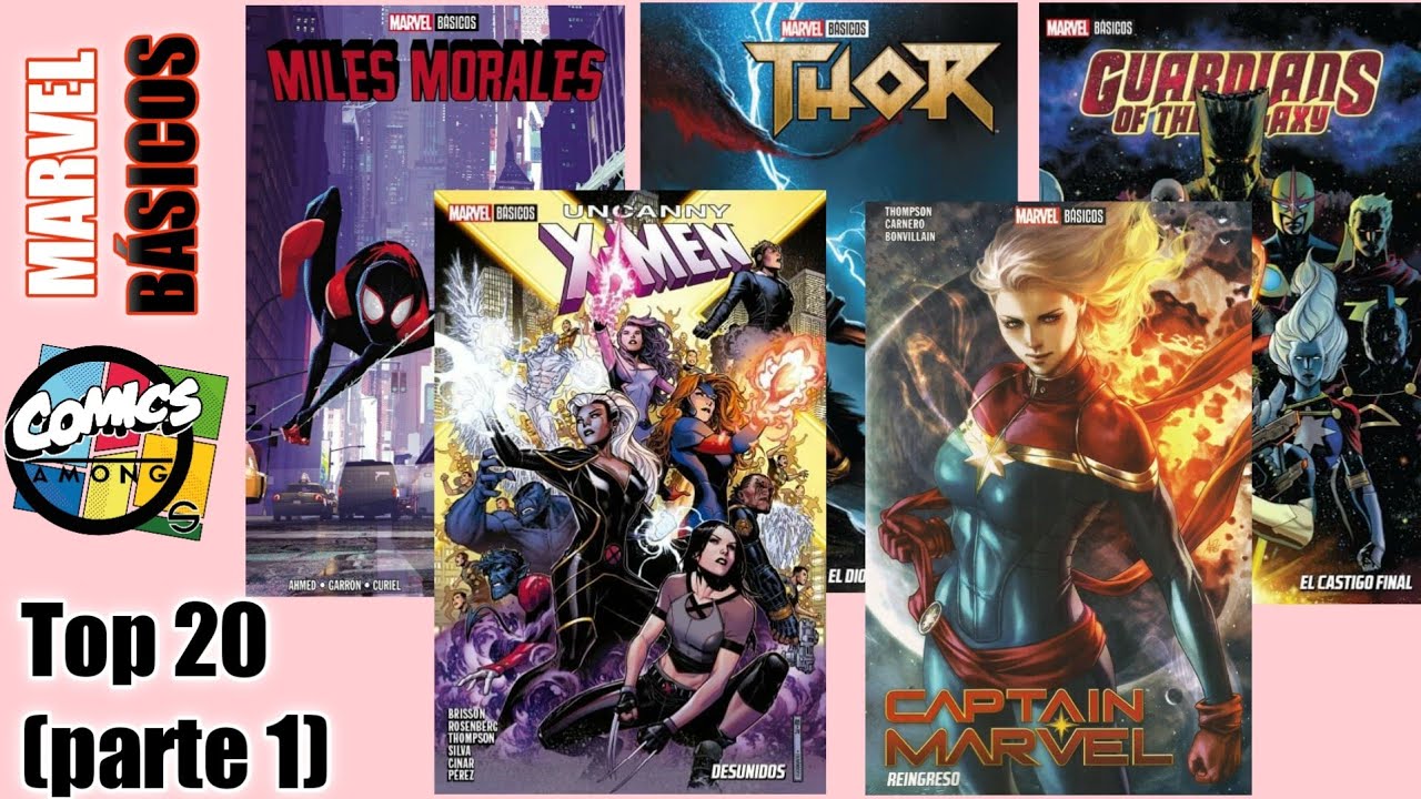 Top 20 de Marvel Básicos del peor al mejor (parte 1)