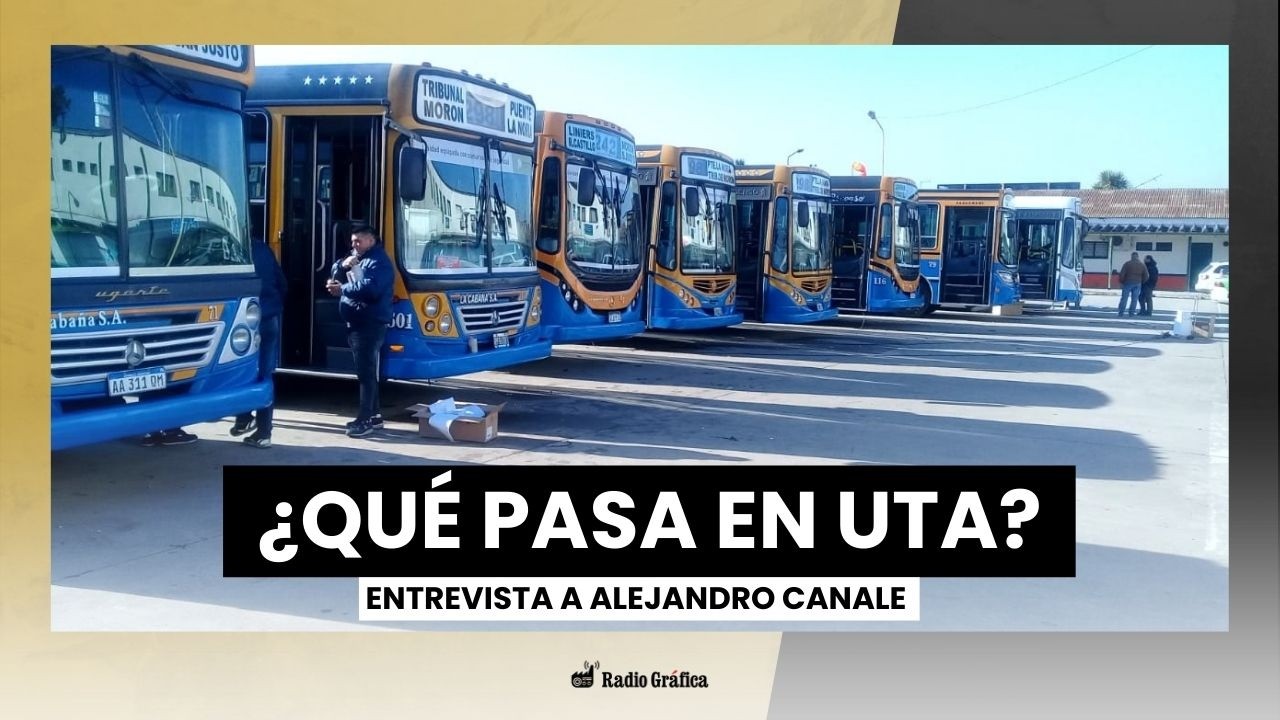 Delegado de UTA analiza el paro general y la crisis que viven los choferes de colectivos