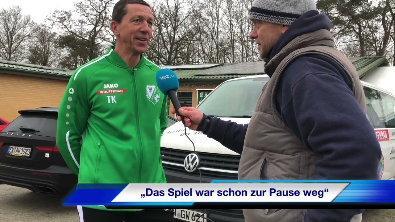 Fußball Brandenburgliga: Union Klosterfelde gegen Lübben 8:0 (4:0)
