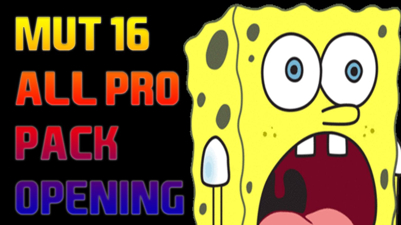 MUT 16 | All Pro cheesy Packs | MUT 16 Pack Opening