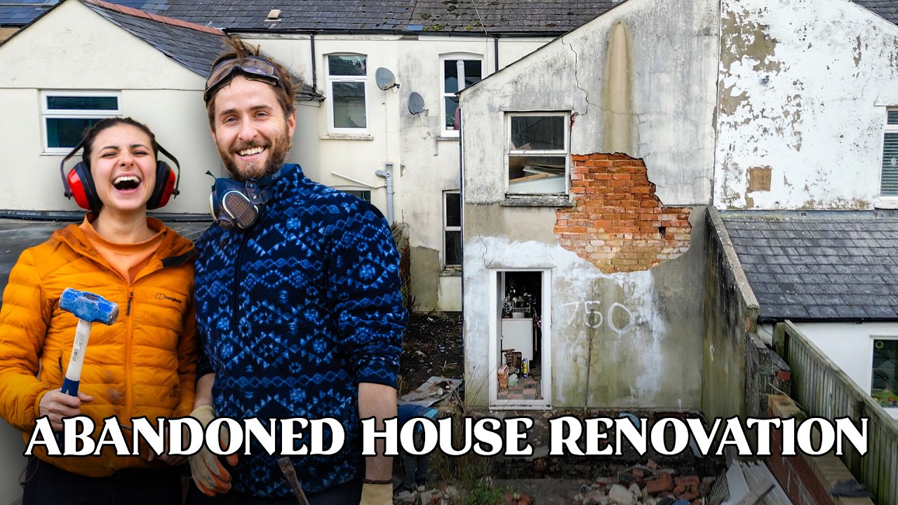 Abandoned Home Renovation on a Budget | Extreme UK DIY Renovation