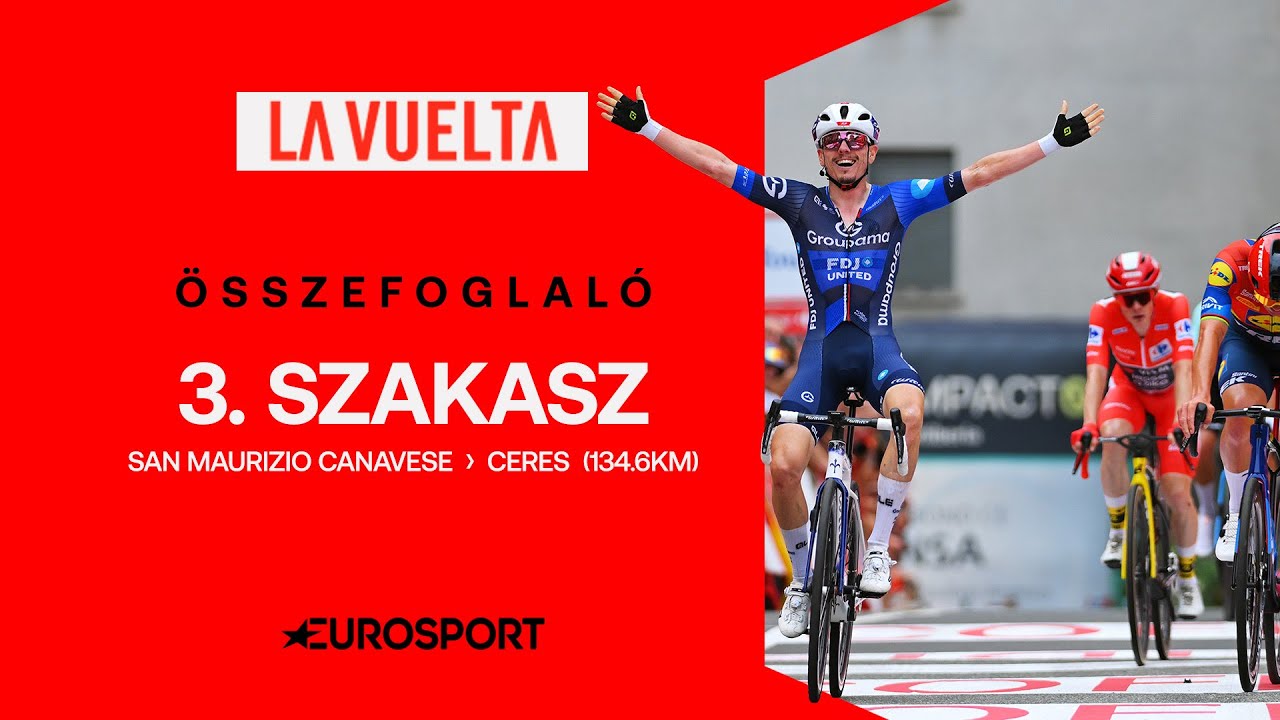 Vuelta 2025 | 3. szakasz | Összefoglaló | San Maurizio Canavese › Ceres (134.6km)