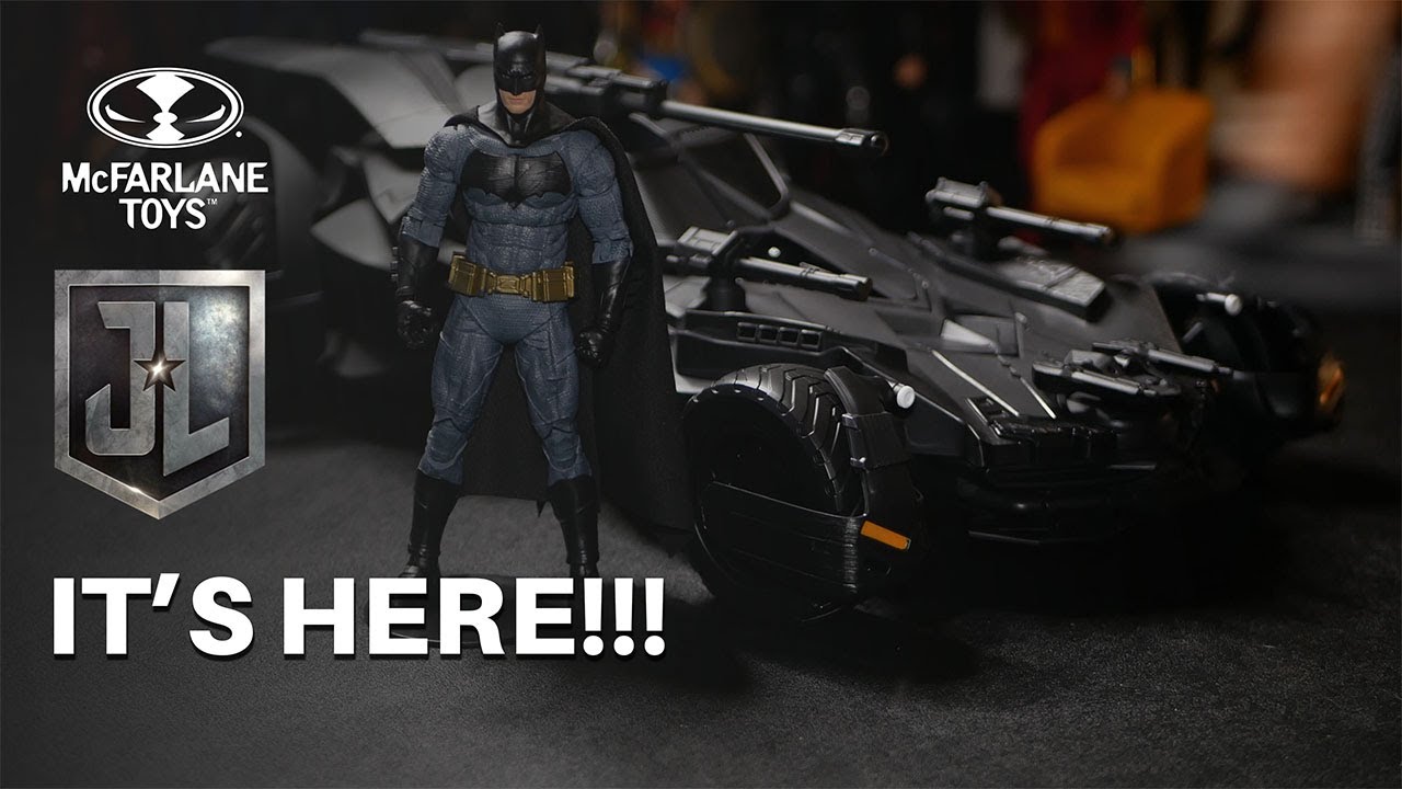 McFarlane Toys Zack Synder Justice League Batmobile