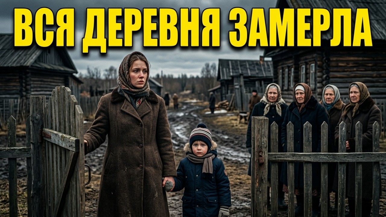 Она сбежала из города в деревню с ребёнком. Местные крестились. А через месяц ВСЯ ДЕРЕВНЯ РЫДАЛА