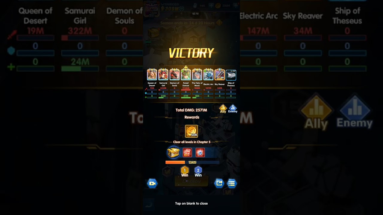 Checking out the seasonal war X hereos Epic hereos