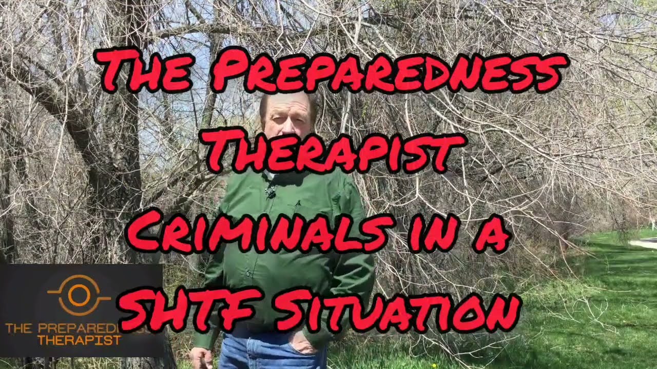 Criminal Warning for SHTF Situation