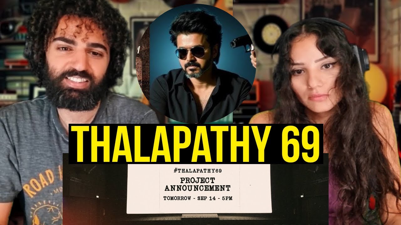 🇮🇳 Reacting to The Love for Thalapathy ❤️ | Thalapathy 69 Announcement