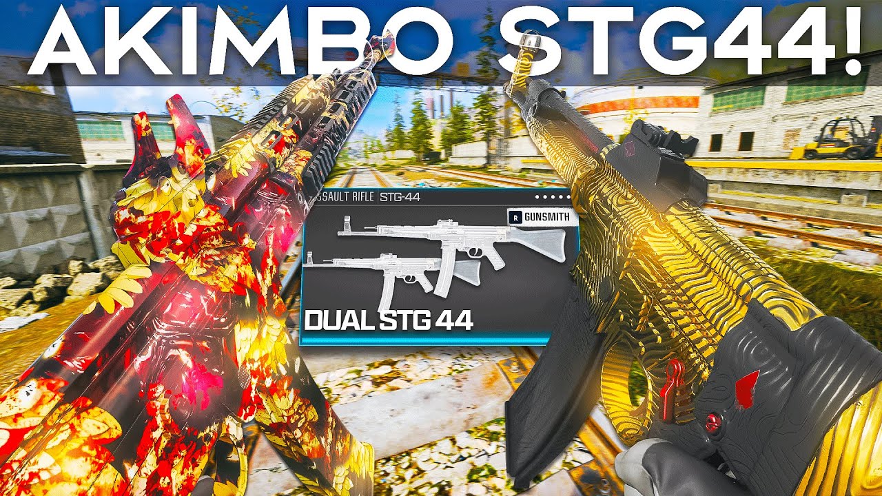 *NEW* AKIMBO STG 44 META in WARZONE! (BROKEN)