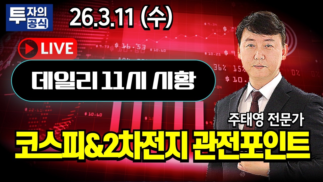 [3.11 수] 코스피&2차전지 관전포인트는?