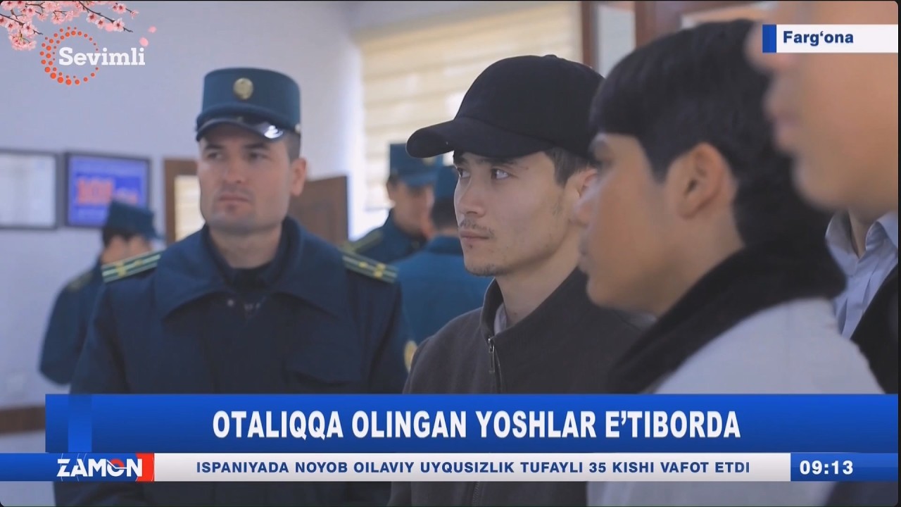 Otaliqqa olingan yoshlar e'tiborda (Farg'ona)