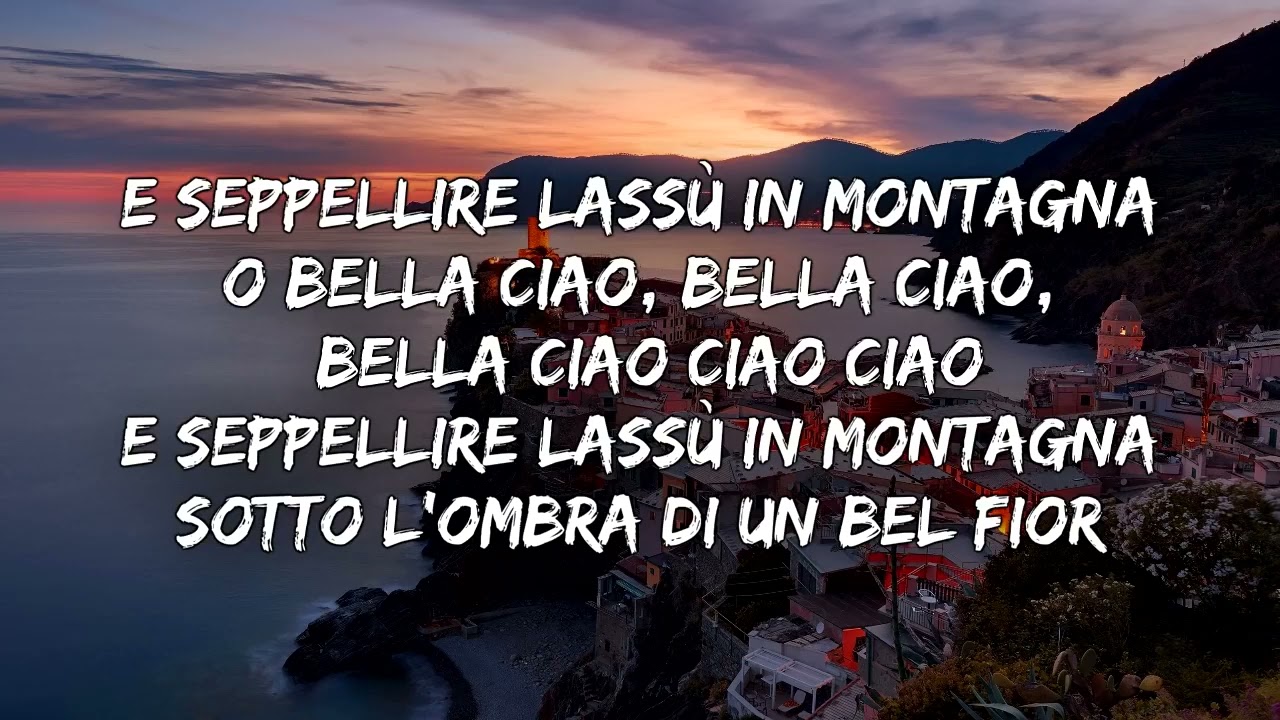 La Casa De Papel - Bella Ciao [Lyrics] (Money Heist)