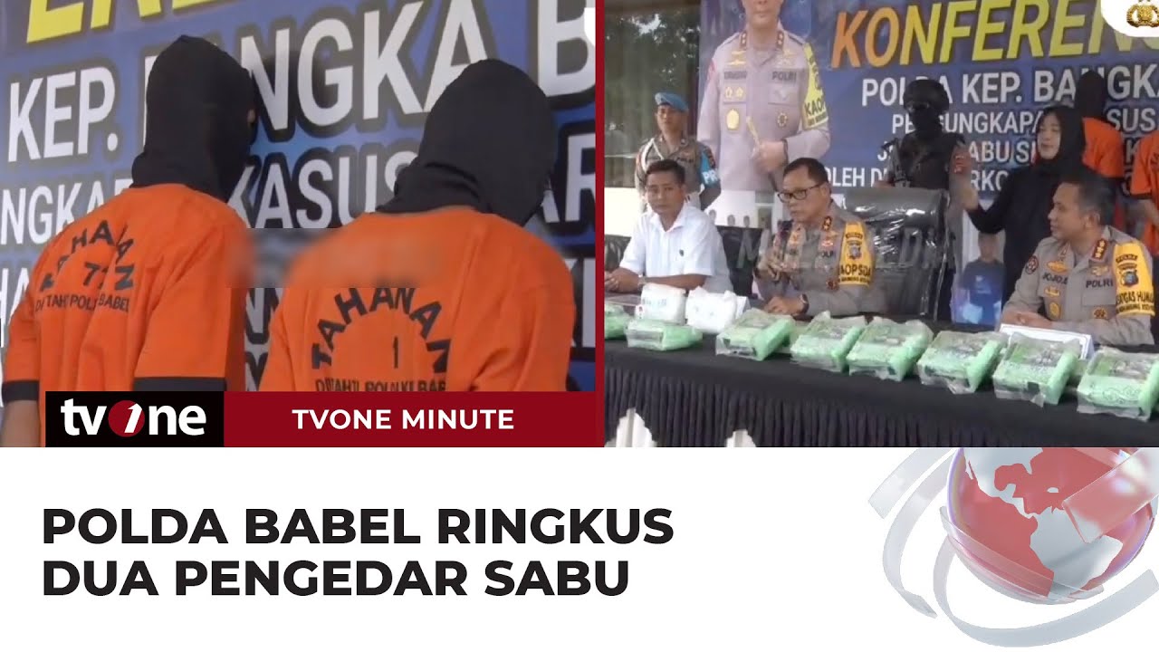Polisi Gagalkan Peredaran Sabu Senilai Rp35 Miliar | tvOne Minute