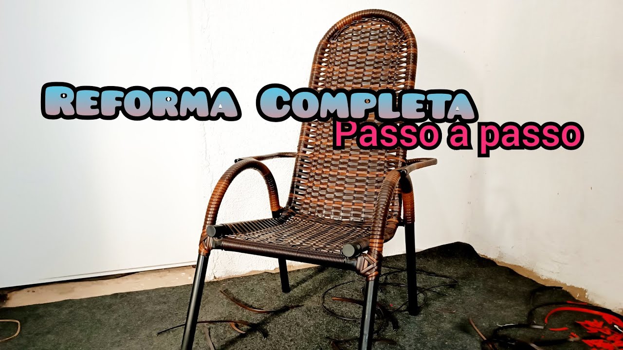 Reforma de Cadeira de Área Passo a Passo