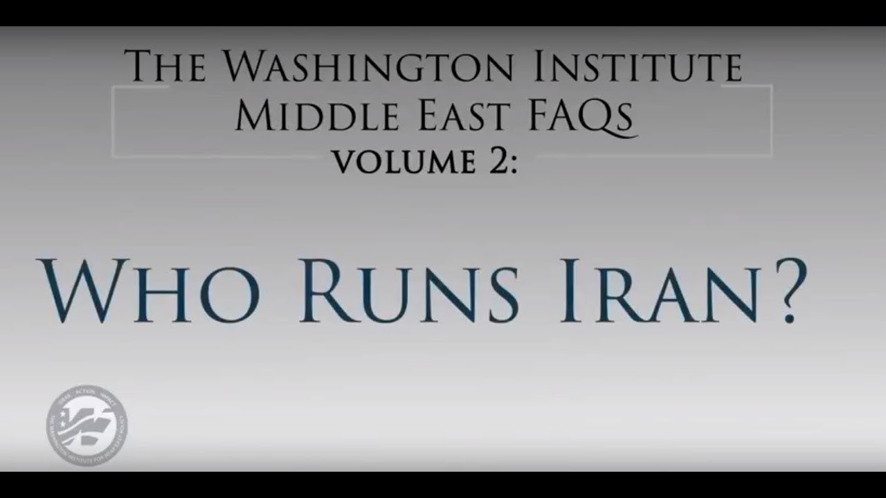 Middle East FAQ Volume 2: Who Runs Iran?