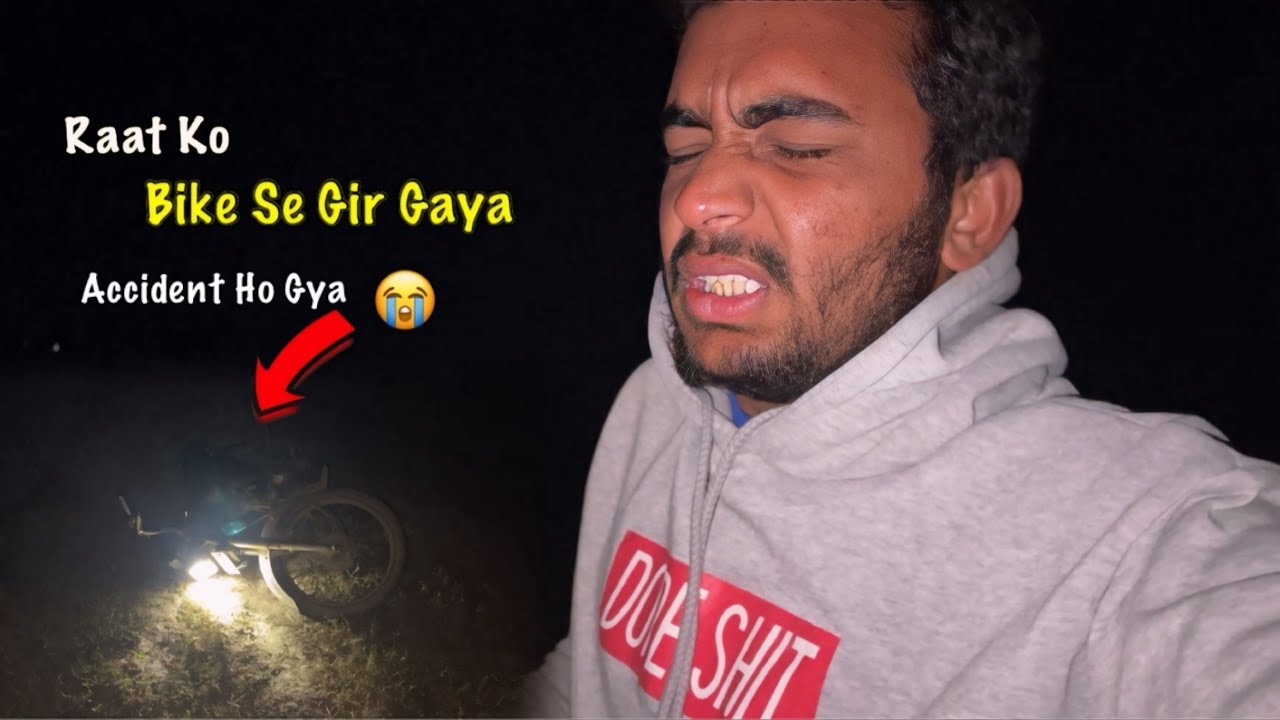 Raat Ko Bike Se Gir Gaya 😭 |🚨Jan Bach Gayi | Zohaib Pendu | Saqlain Pendu 
