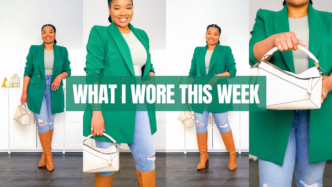 Capsule Wardrobe Look Book  | Loewe Puzzle, Zara, Gucci, Express  | What I Wore This Week 134