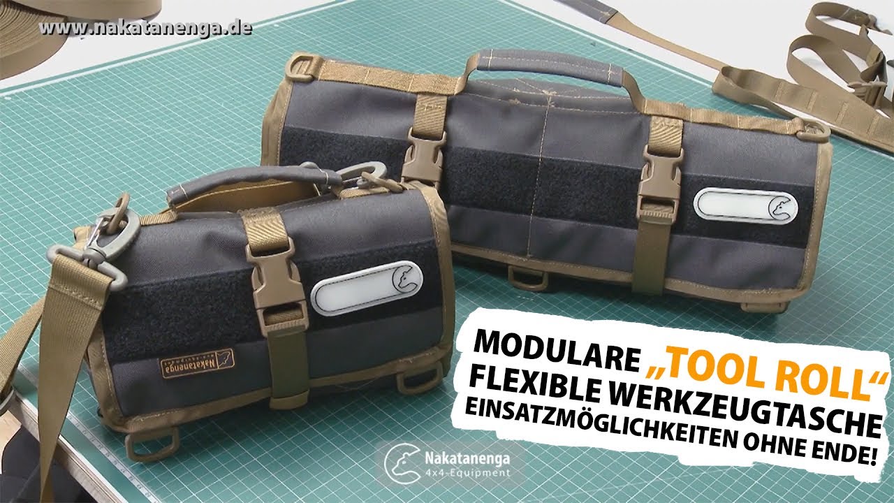 ▷ Tool Roll Modular - Modulare Werkzeugtasche