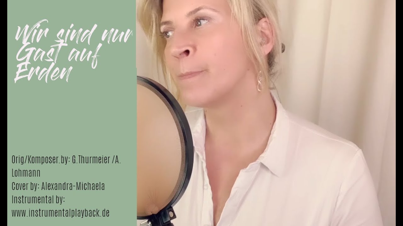 Wir sind nur Gast auf Erden - Trauerlied - christlich - Klavierversion