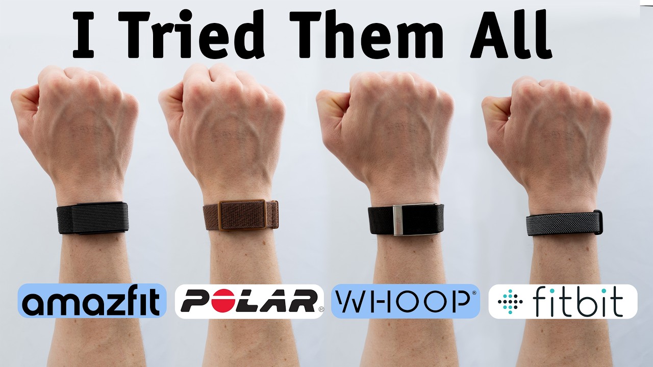 Fitbit Air vs WHOOP MG vs Amazfit Helio vs Polar Loop 2 - Definitive Comparison