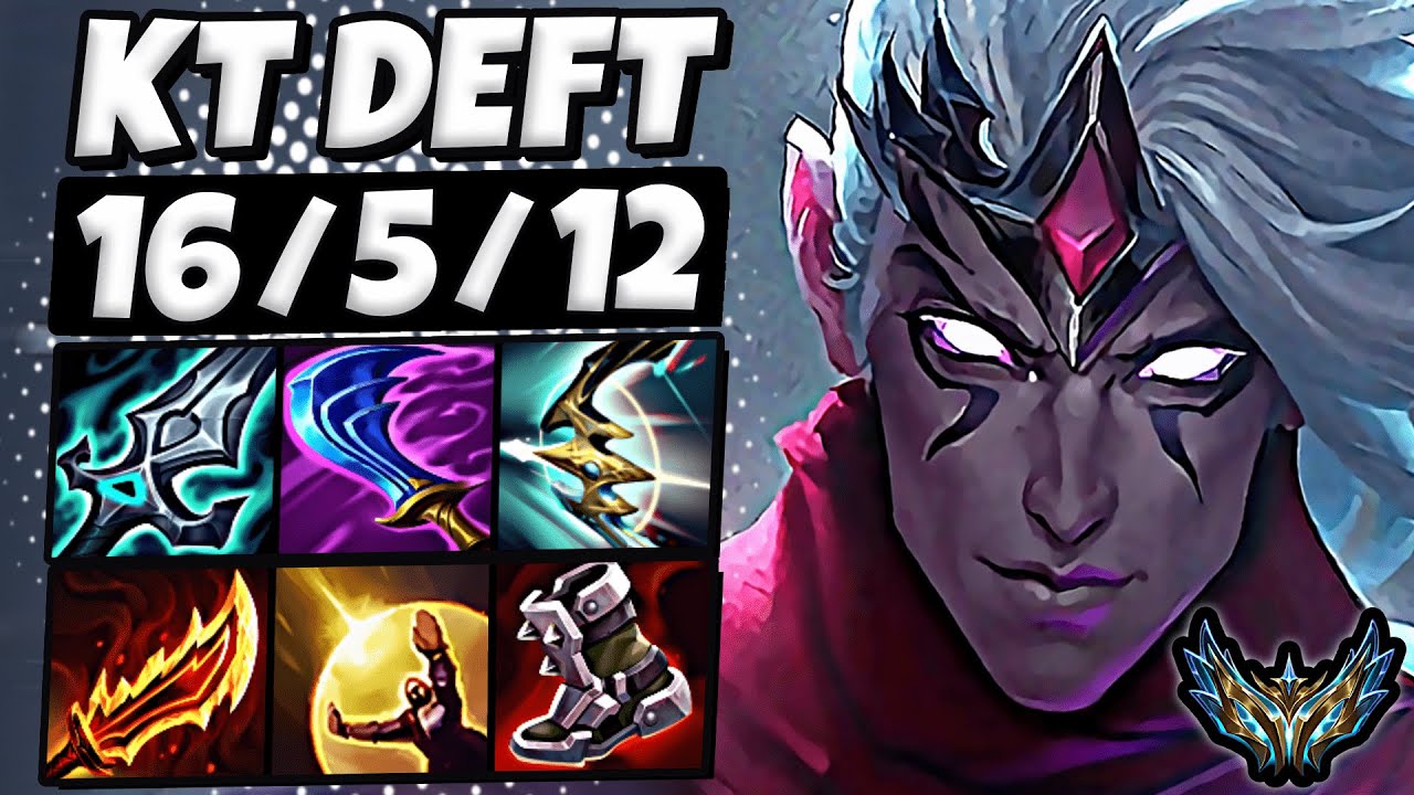 Varus vs Draven ADC [ KT Deft ] Korea Challenger Patch 14.15 ✅
