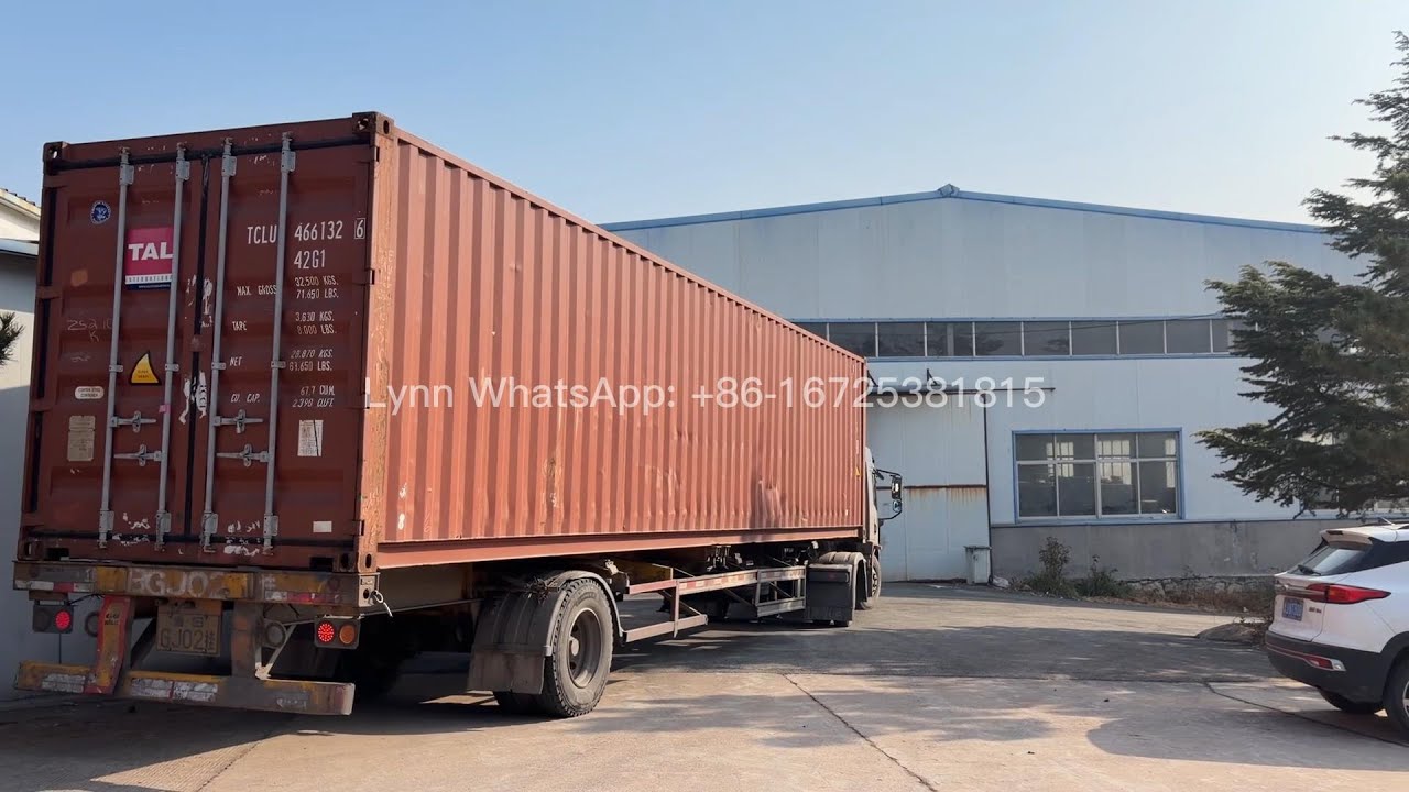 NANTAI 40ft Containter Loading in December for Common Rail Test Bench and Injection Pump Test Bench
