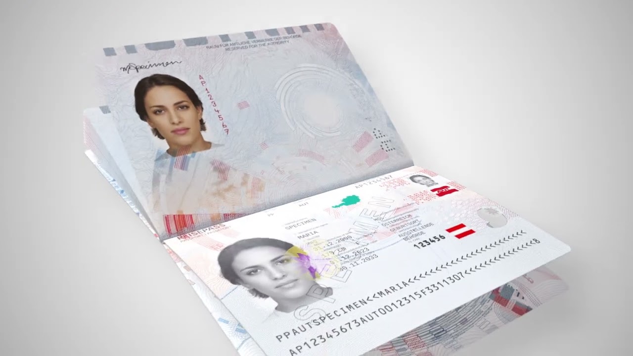 Novo Passaporte Austr&iacute;aco & Aplicativo CHECK-AT