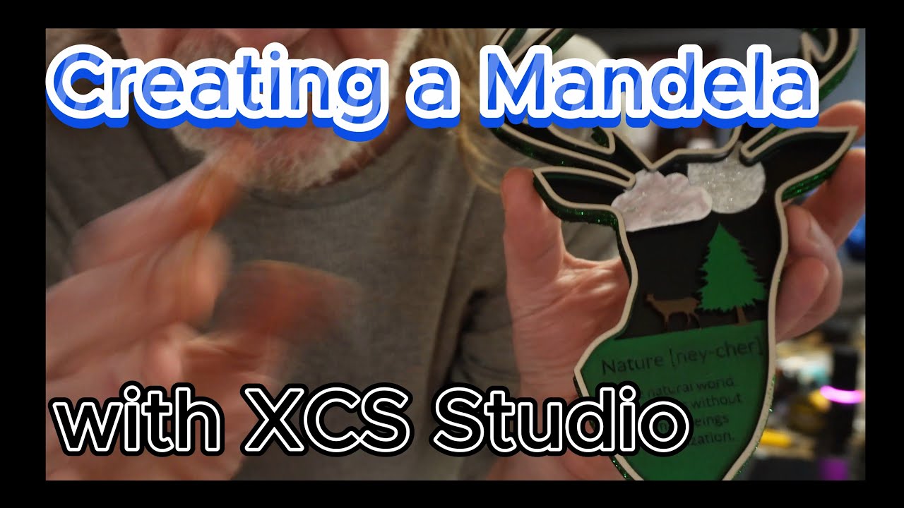 Создание портрета Манделы с помощью XCS Studio #образование #бизнес #деньги #развлечения #искусст...
