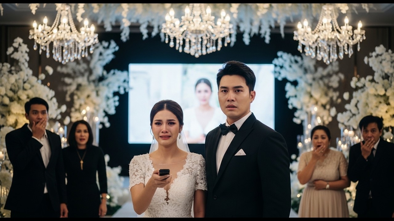 แฟนหนุ่มขอเลิกกลางงานหมั้น 💔 แต่เจ้าสาวเปิดคลิปลับ ทำให้ทั้งงานเงียบกริบ 😱✨