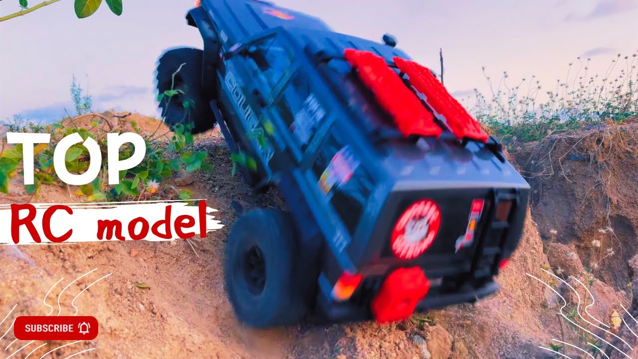 Enjoy RC Car Off road adventure  - 1/8 scale Crossrc EMO X2  , Offroad 4x4 - Top RC model