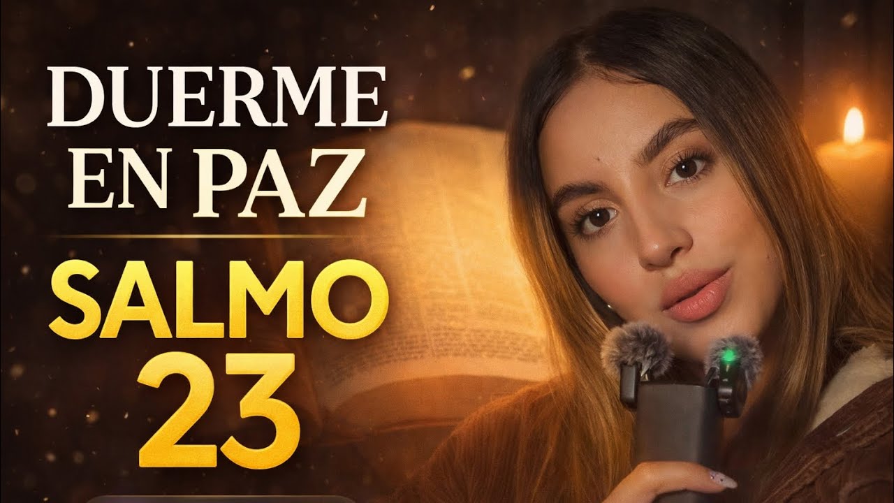 Duerme en Paz Esta Noche 💤 Salmo Repetido | ASMR Cristiano para Ansiedad