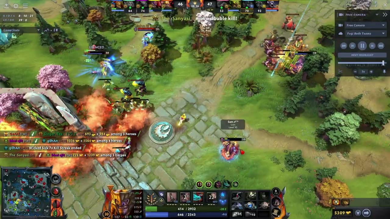 Dota 2 clutch gaming by pro lion