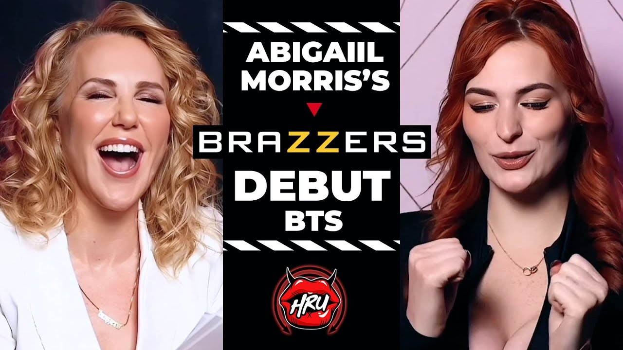 Закулисные съемки дебюта Эбигейл Моррис в Brazzers