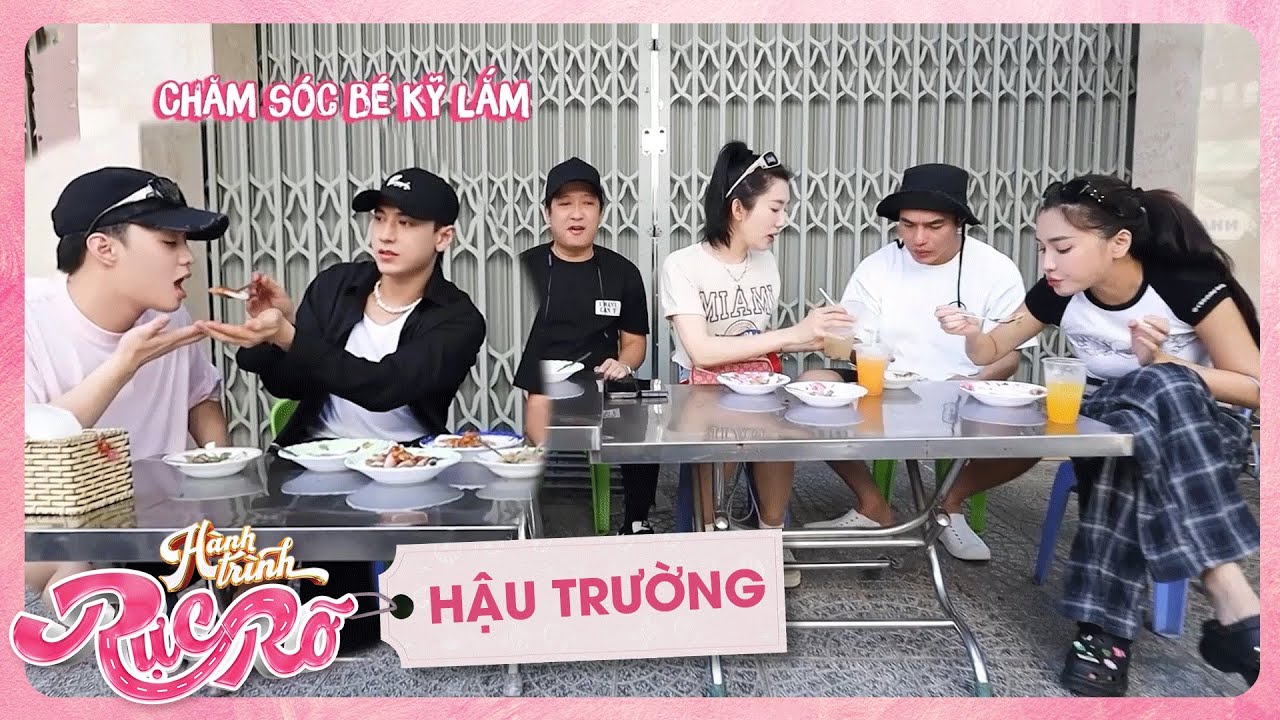 Trường Giang dẫn đàn em đi ăn 