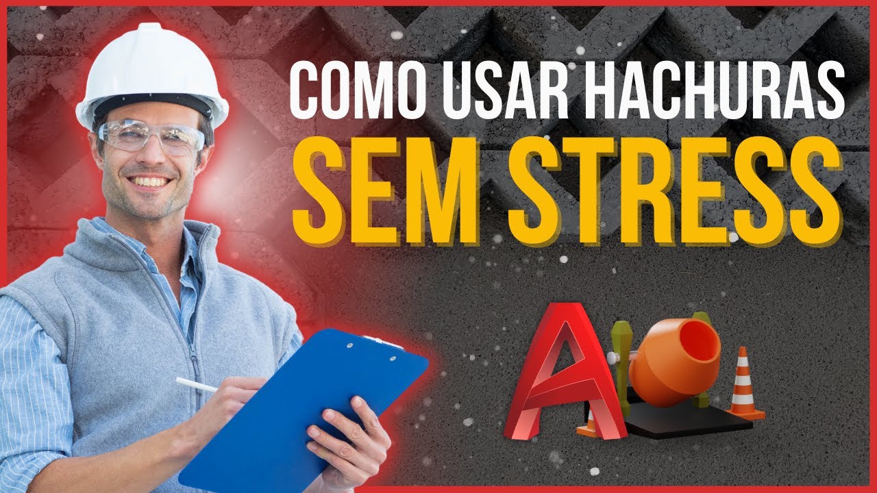 Planta Baixa - Hachuras | DESCOMPLICANDO O AUTOCAD (06/10)