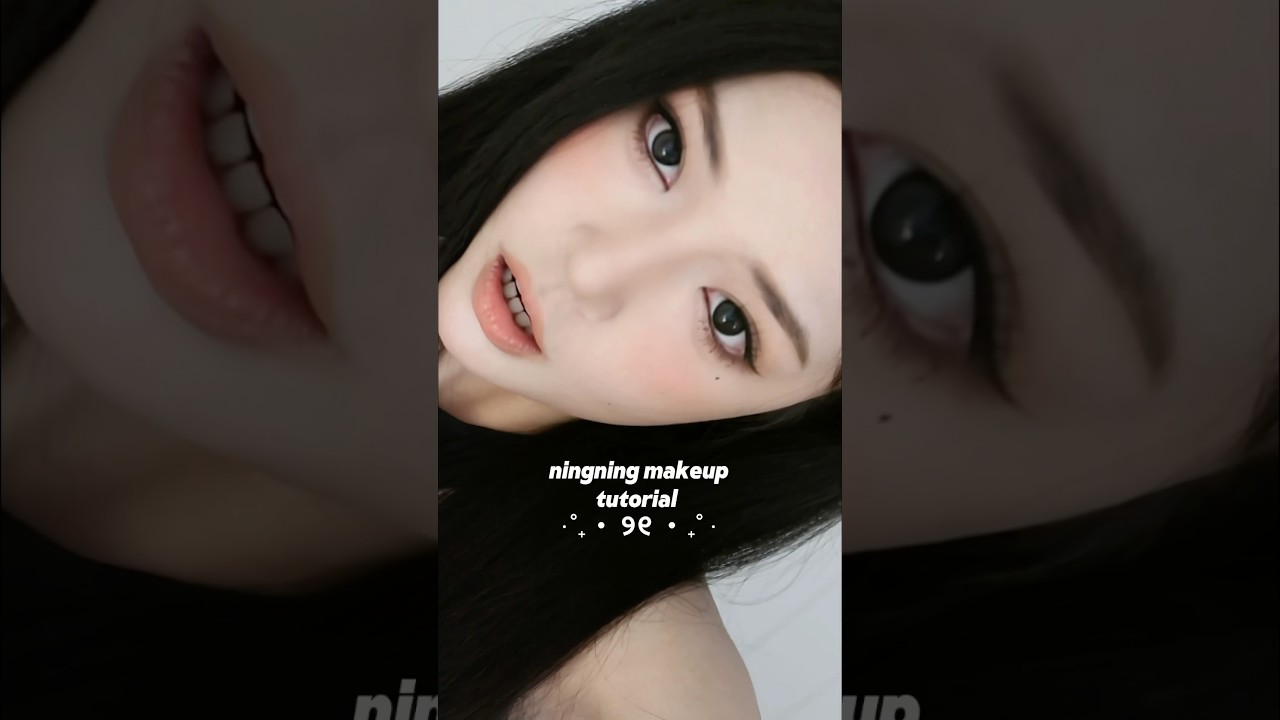 #aespa #ningning makeup tut🦋