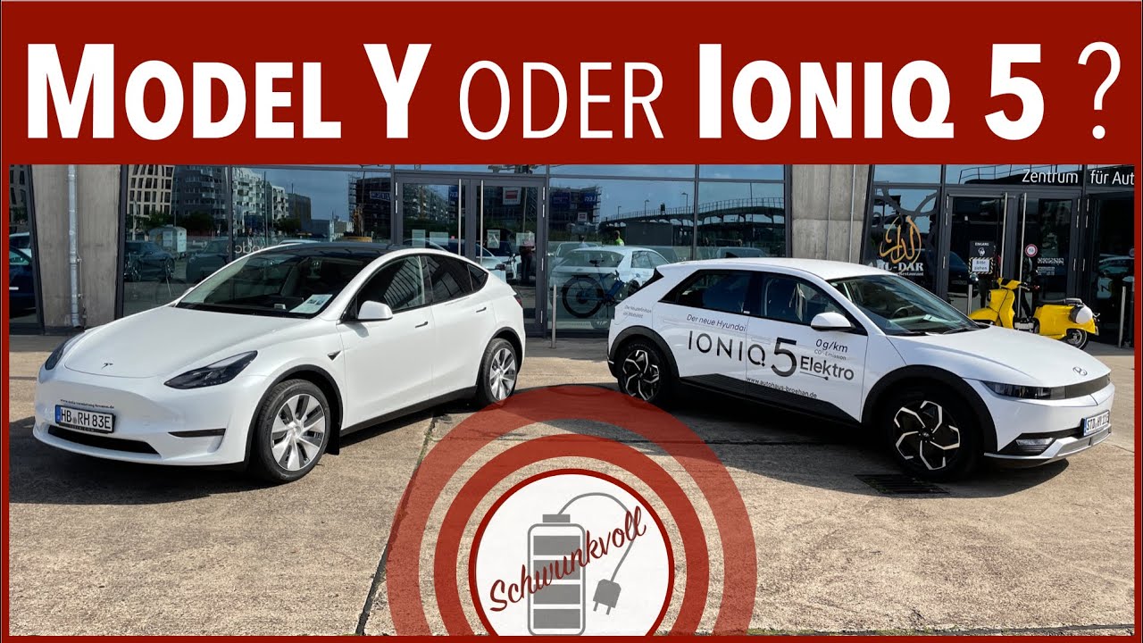 Tesla Model Y oder Hyundai Ioniq 5 - Wer baut das bessere Elektro SUV?
